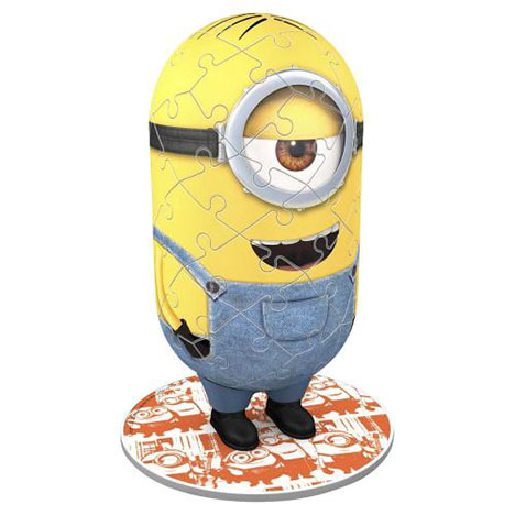 Minion Stuart 3D Jigsaw Puzzle Extra Image 2